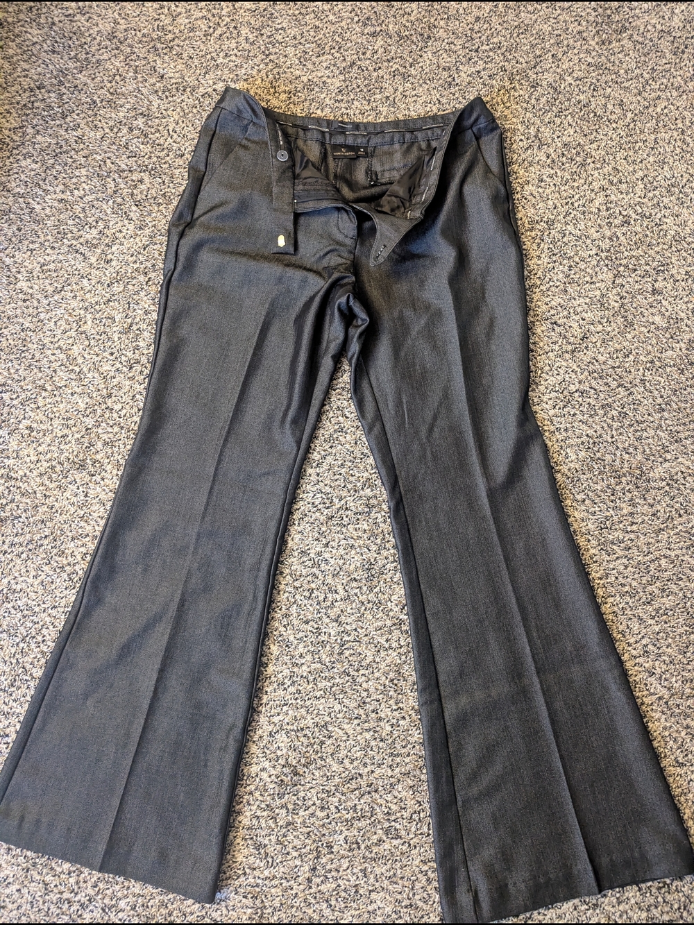 Worthington Modern Fit Dress Pants in Charcoal